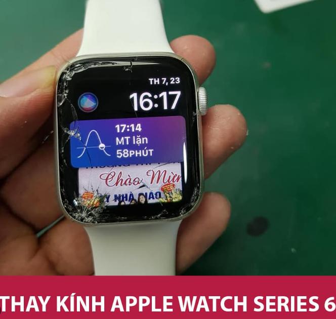 thay kính apple watch series 6 giá rẻ tại hà nội - tín long mobile